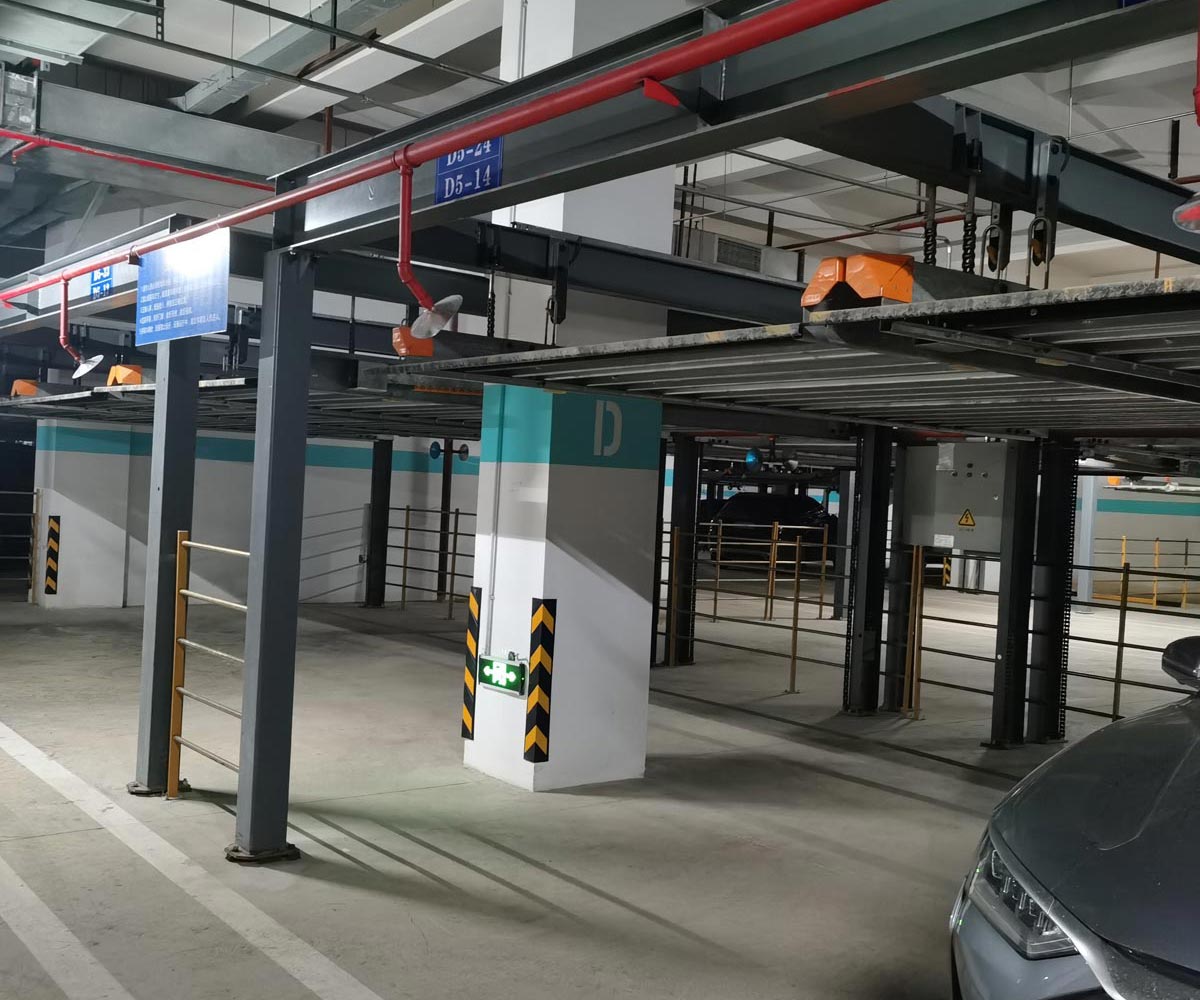 赫章PSH上下升降機(jī)械停車位回收