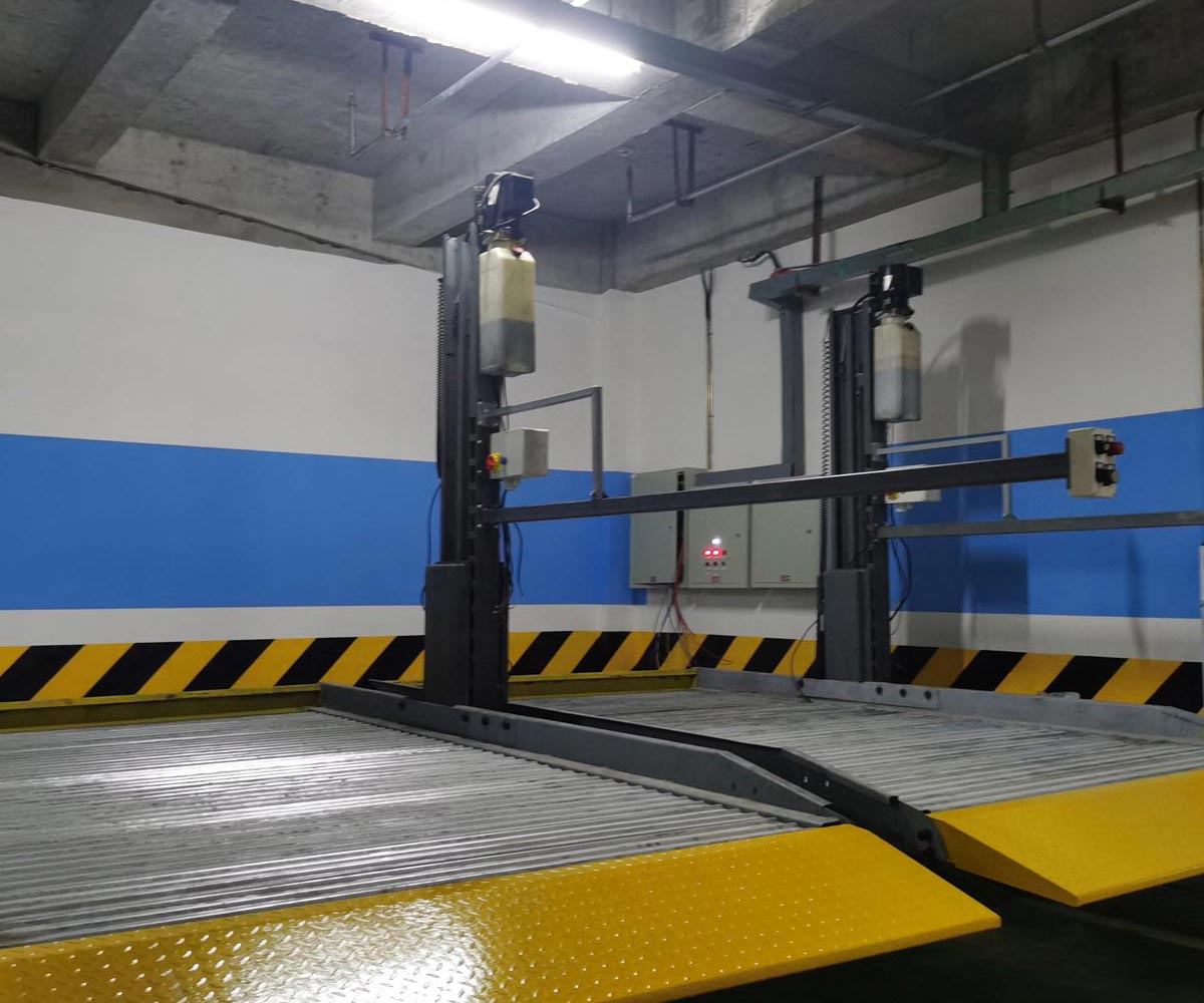 升降橫移類機械式停車庫改造