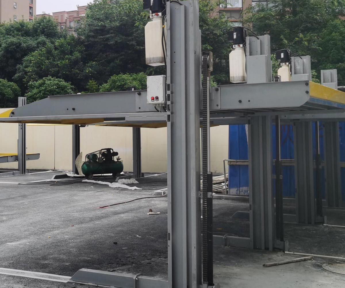 家用簡易式機械停車庫拆除