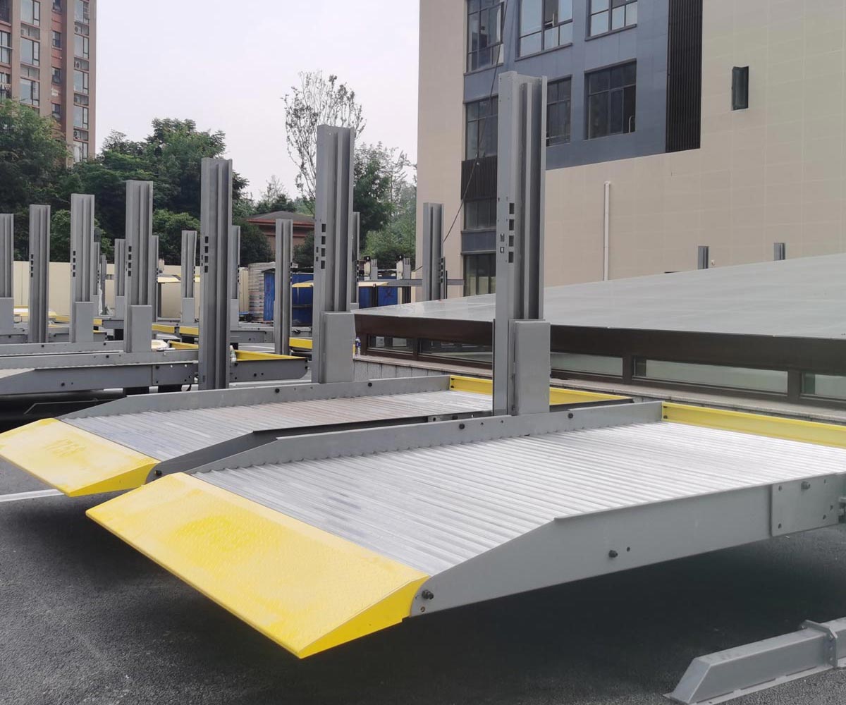 興義二層升降式停車庫(kù)過規(guī)劃