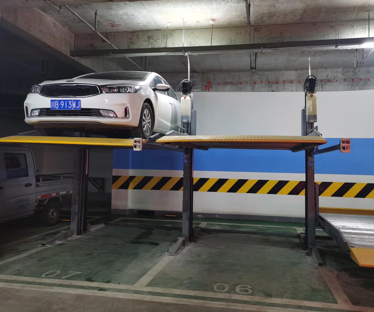 赤水雙柱簡易類立體車位