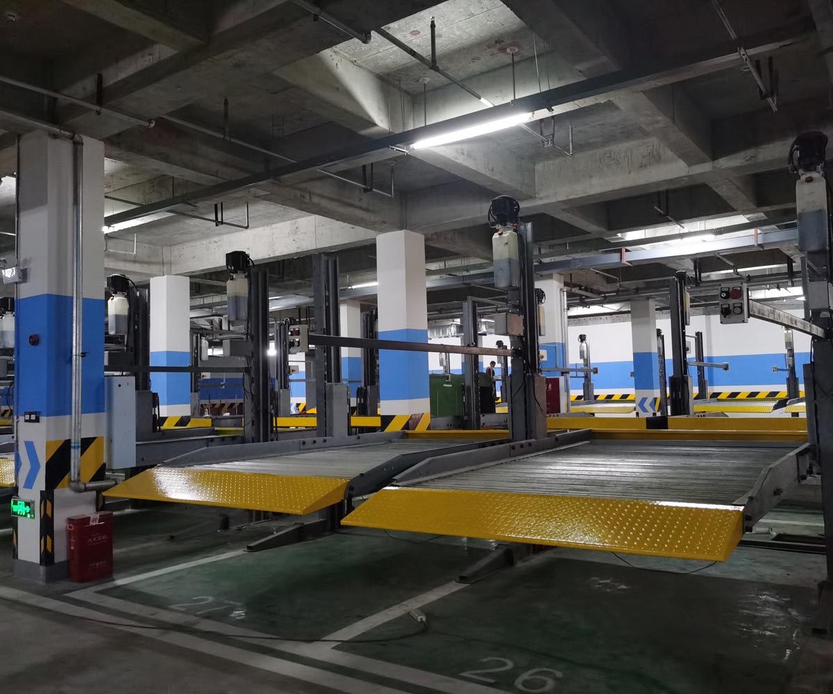 地下室簡易式機(jī)械停車庫