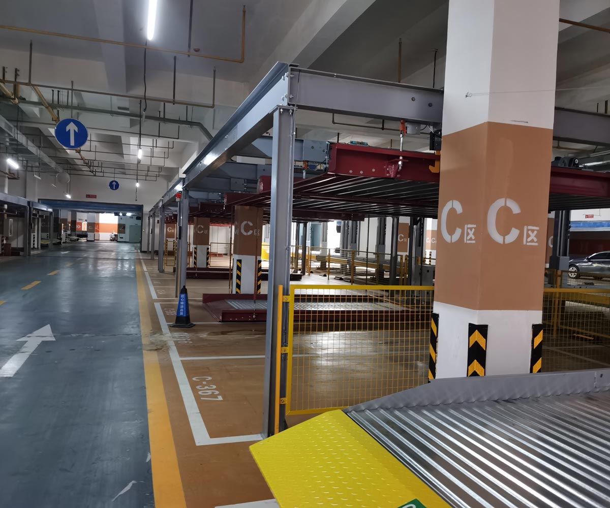 匯川地下室簡易類機械立體停車設備
