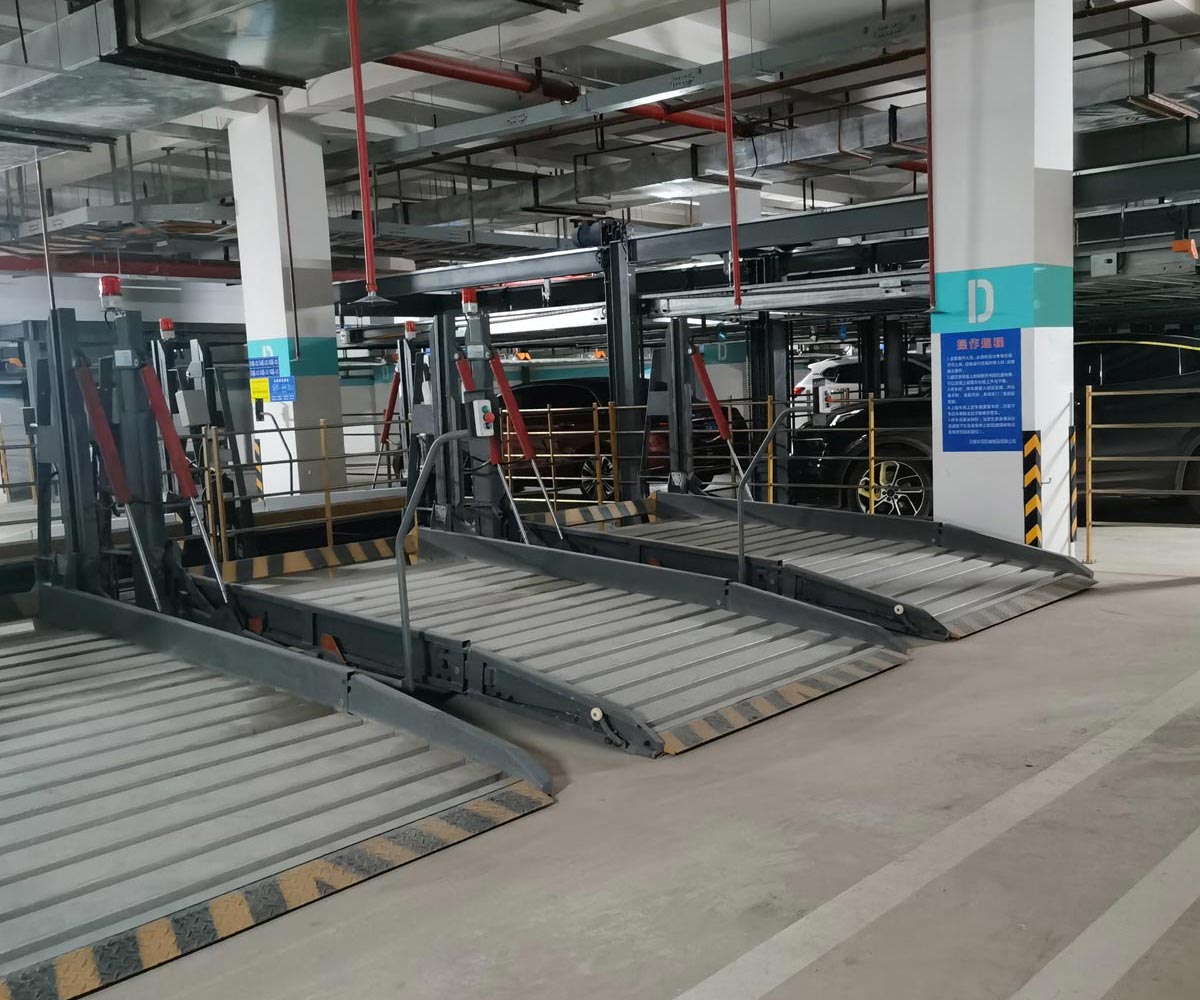 金沙地下室升降式機械停車場
