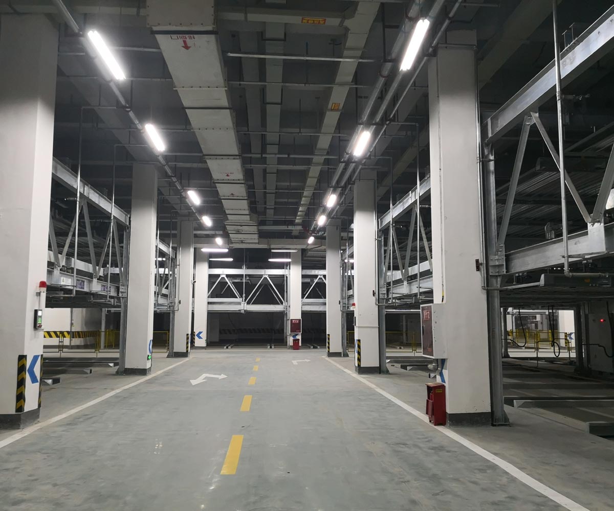 興義升降橫移式立體停車設(shè)備